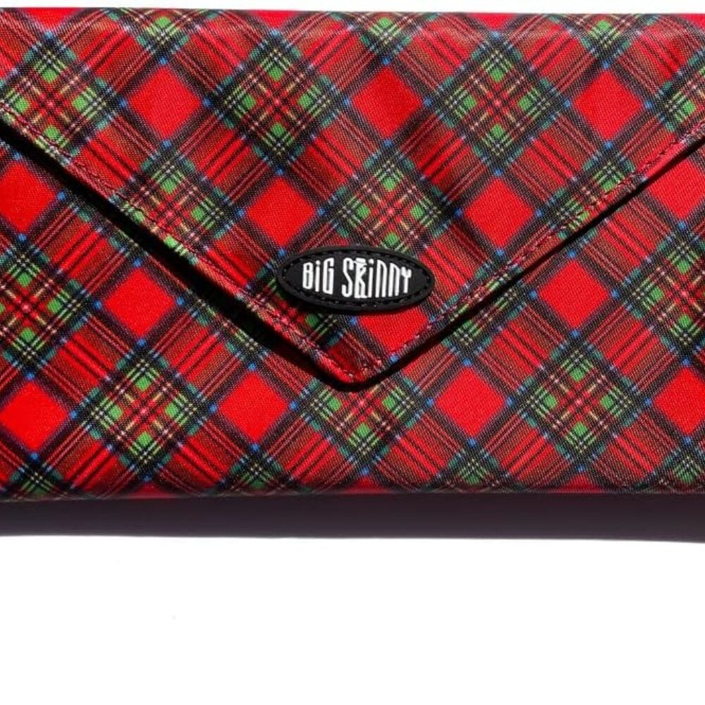Women's Slimvelope Tri-Fold Checkbook Slim Wallet, Holds Up to 40 Cards